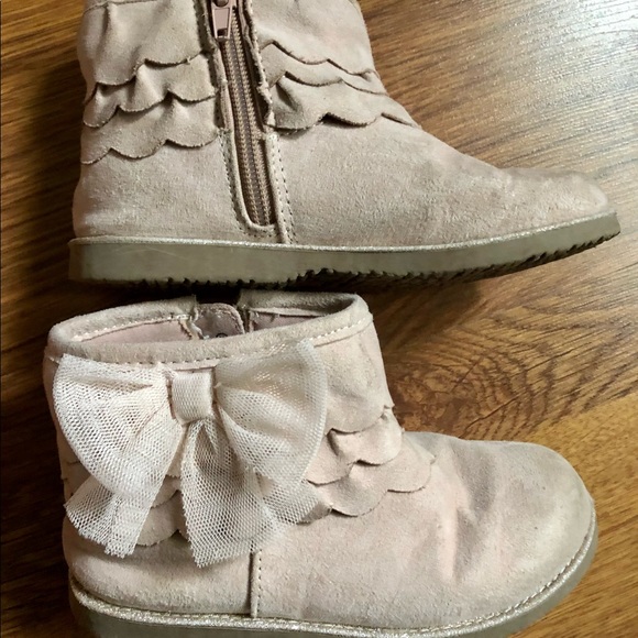 Girl’s pink boots size 10 - Picture 2 of 3